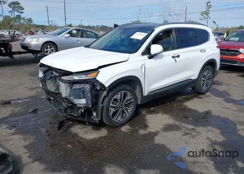 2020 Hyundai Santa Fe Limited 2.0T z USA, uszkodzony, nr VIN 5NMS53AA3LH283775